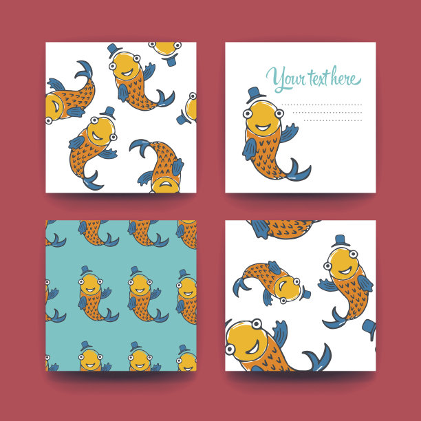 鱼向量。图片下载