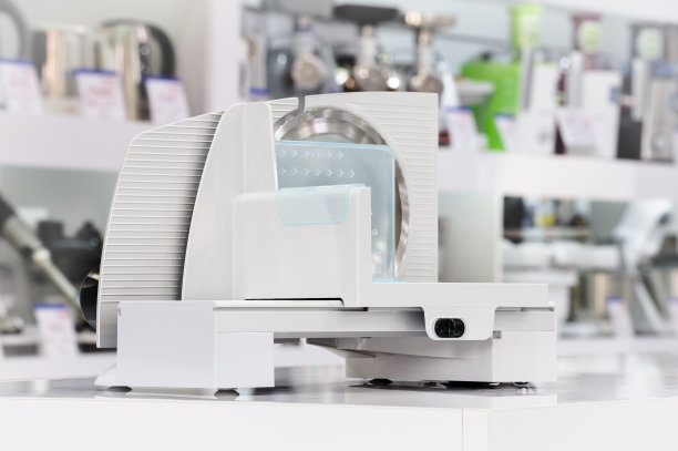 零售商店单台电动食品切片机图片下载