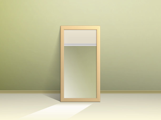 地板上的镜子图片下载