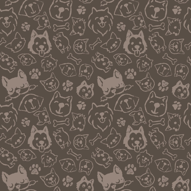 狗图案设计图片下载