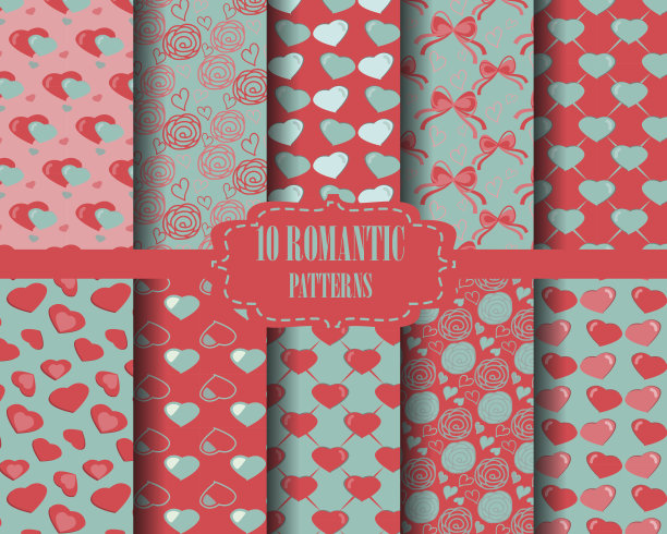 10个情人节模式图片下载