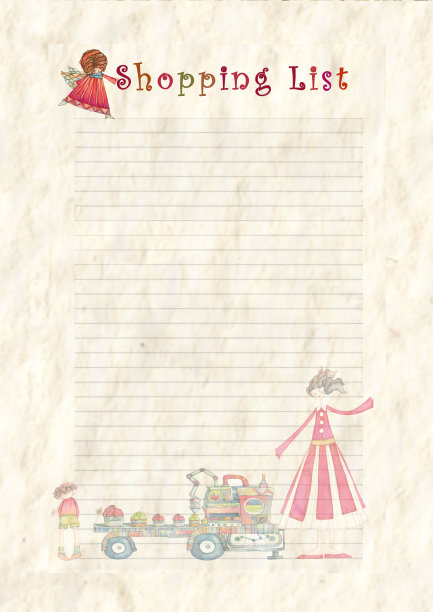 购物清单图片下载