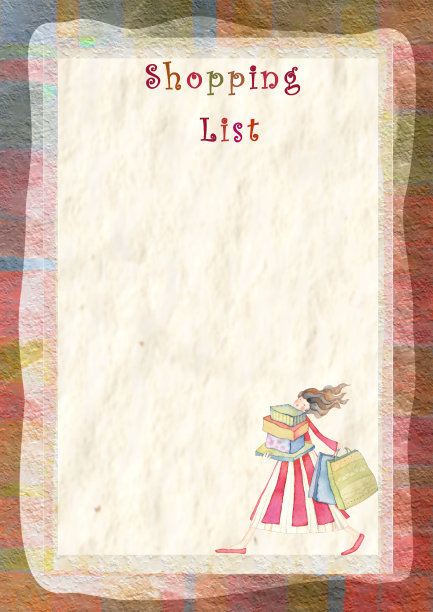 购物清单图片下载