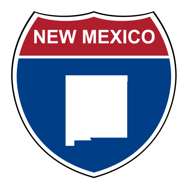新墨西哥州际公路盾图片下载
