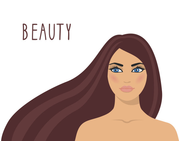 女人被孤立在白色背景上。图片下载