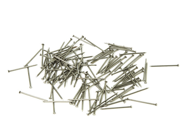 银色的铁钉图片下载