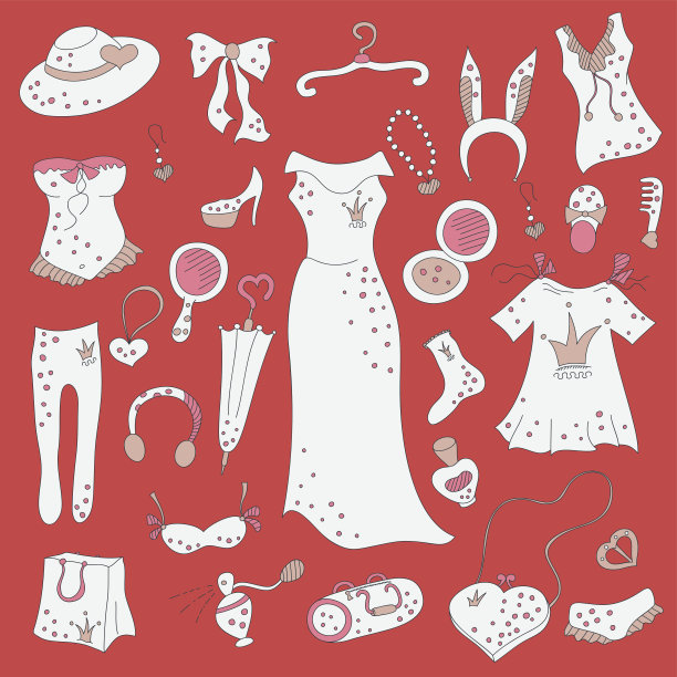 时尚手绘涂鸦集图片下载