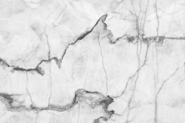 白色(灰色)大理石图案(自然图案)纹理背景。图片下载