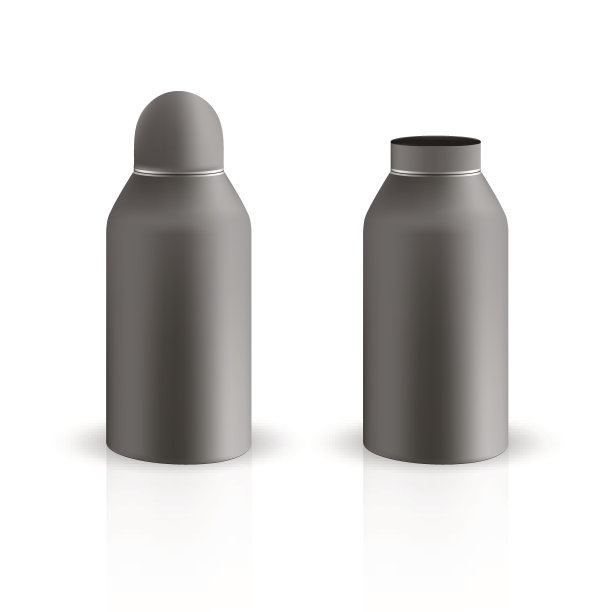 一套黑色锡圆容器，一个有圆顶盖图片下载