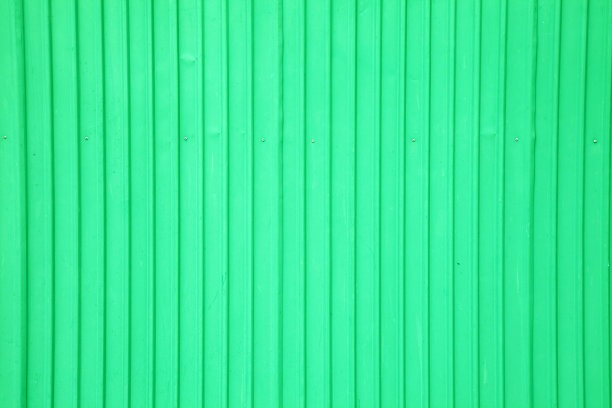 旧的浅绿色金属墙图片下载