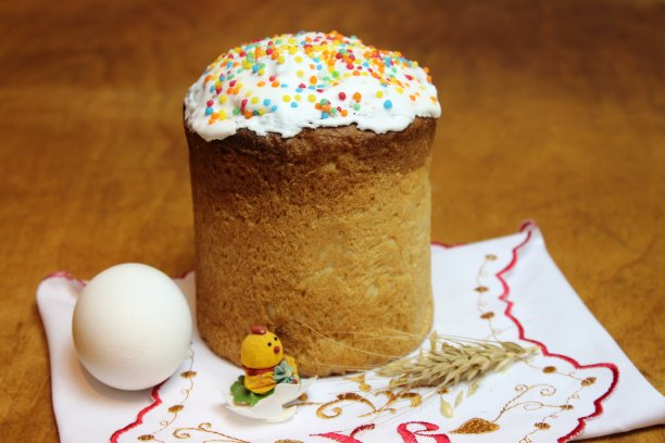 甜蜜的复活节蛋糕图片下载