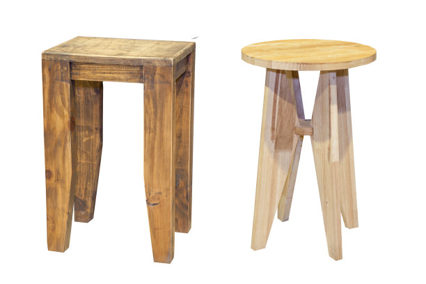 几何木制椅子图片下载