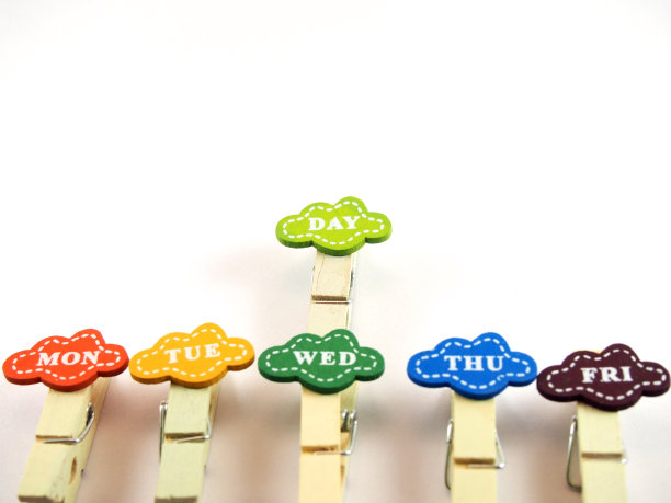 手工木回形针图片下载