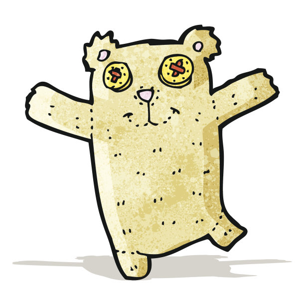 卡通的泰迪熊图片下载