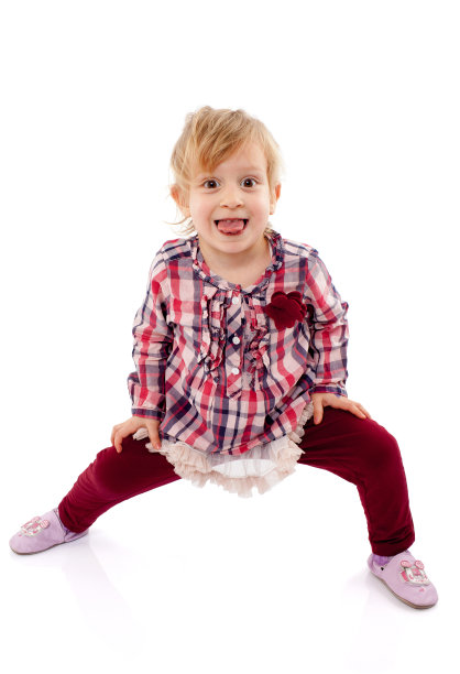 顽皮的女孩图片下载