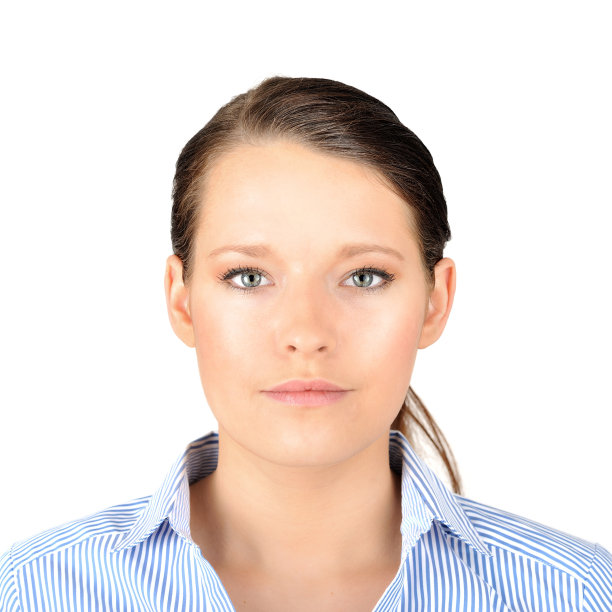 女性照相亭人像图片下载