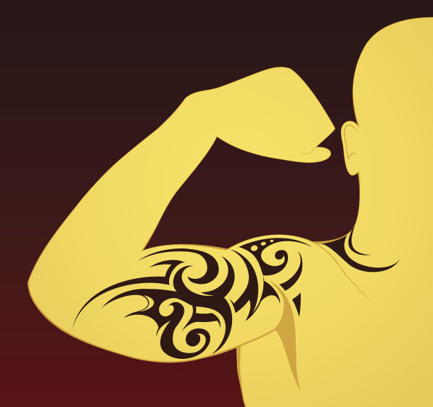 部落纹身模板图片下载