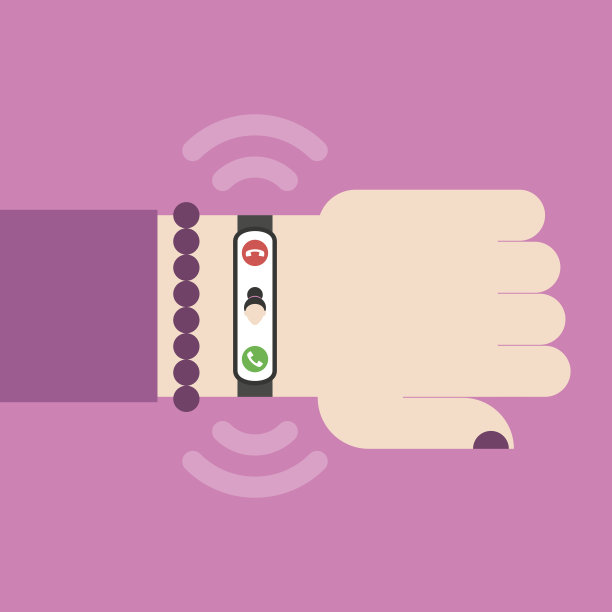 智能手表上的来电图片下载