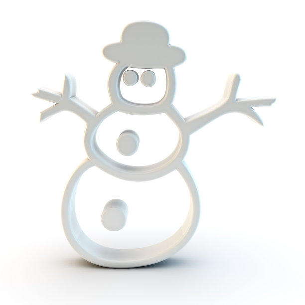 3 d雪人的象征图片下载