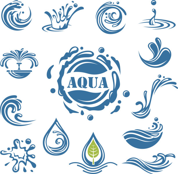 水矢量图素材ID：122702386