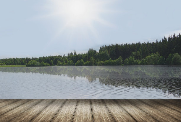 自然海洋背景照片Bodensee德国设计图片下载