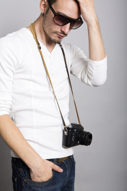 魅力时尚男模特图片下载