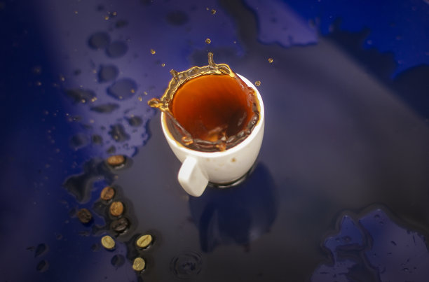 飞溅的咖啡图片下载