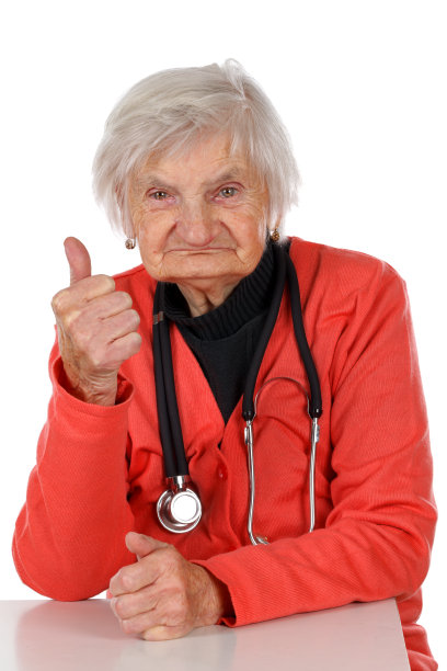 快乐的高级的女人图片下载