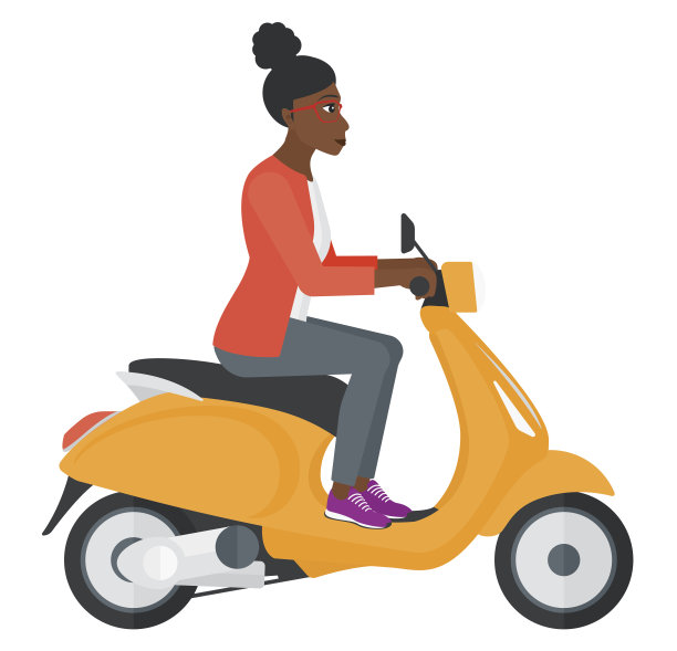 女人骑摩托车图片下载