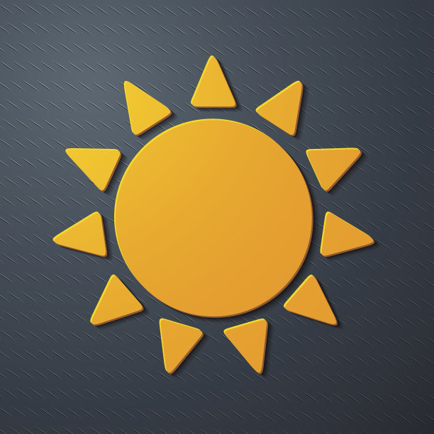 夏天太阳图标图片下载