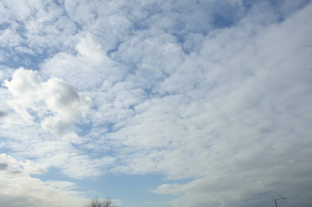 蓬松的云彩图片下载
