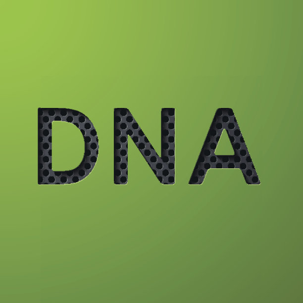 科学术语DNA，金属层和平面图片下载
