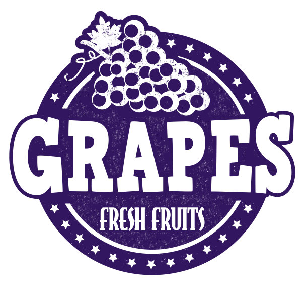 葡萄的邮票图片下载