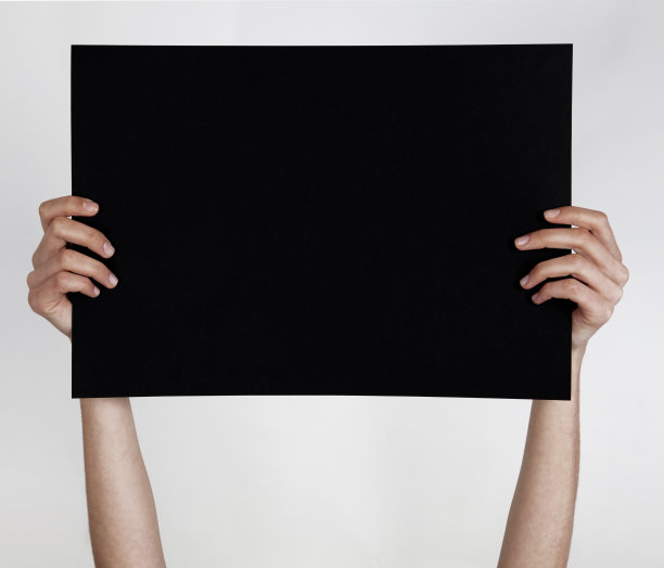 黑色的招牌图片下载