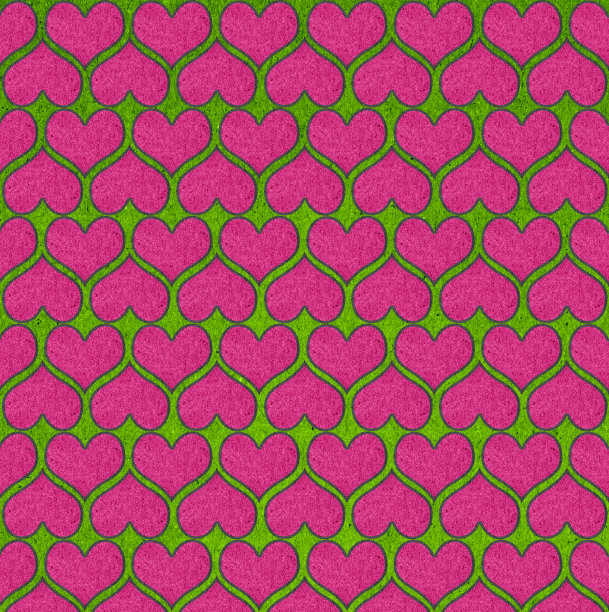 纸上的心形图案纹理图片下载