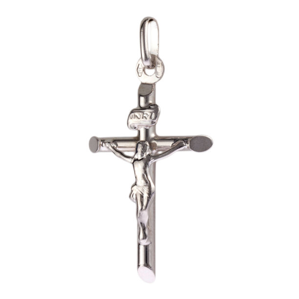 白金十字架十字架宗教吊坠图片下载