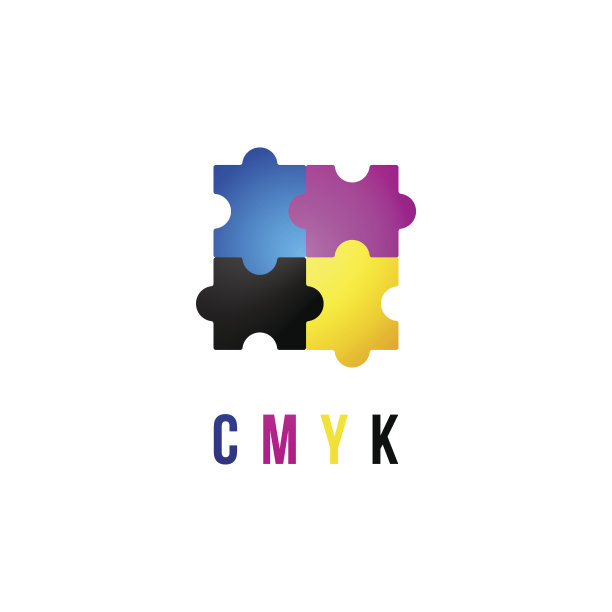 CMYK标志模板图片下载