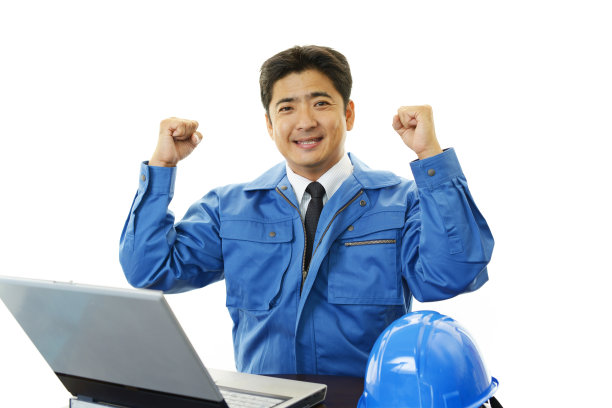 亚洲工人的工作图片下载