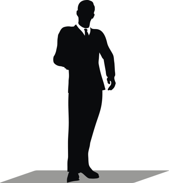 业务握手轮廓图片下载