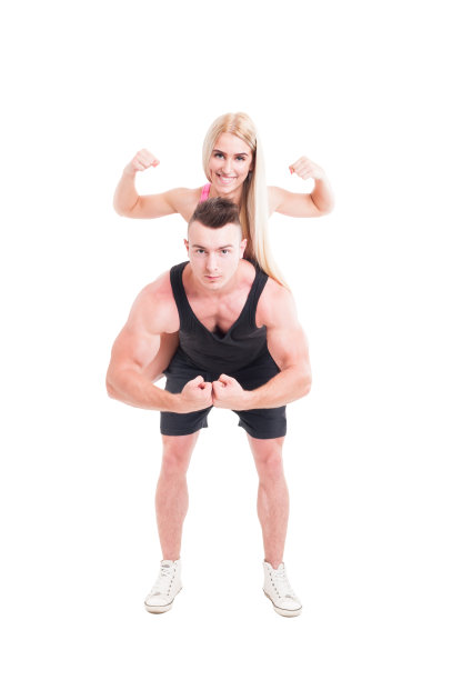 强壮的健身夫妇图片下载