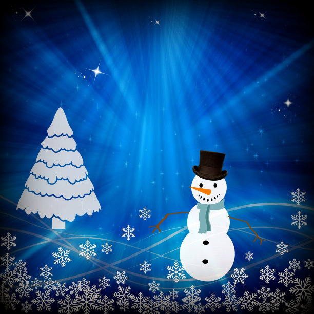 雪人——插图图片下载