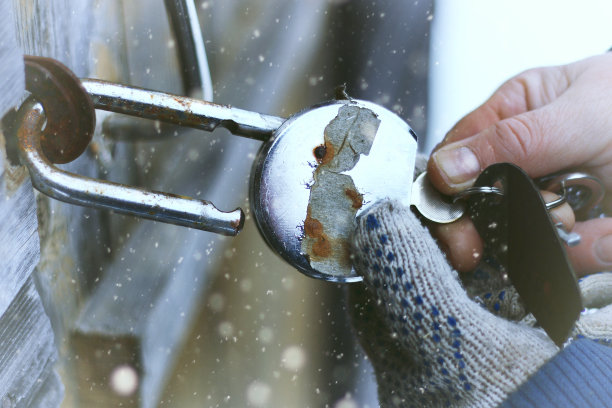 手打开的锁图片下载