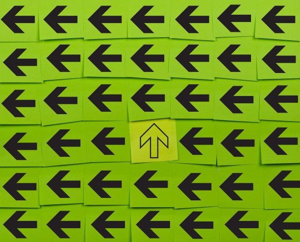 箭头。垂直和水平的概念。图片下载