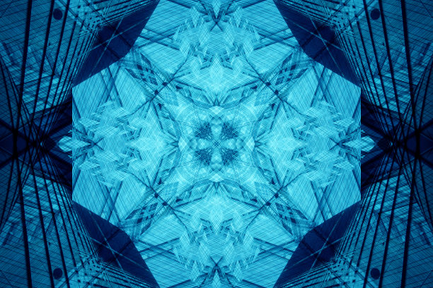 用于购物中心，办公大楼，博物馆或教堂的未来穹顶图片下载