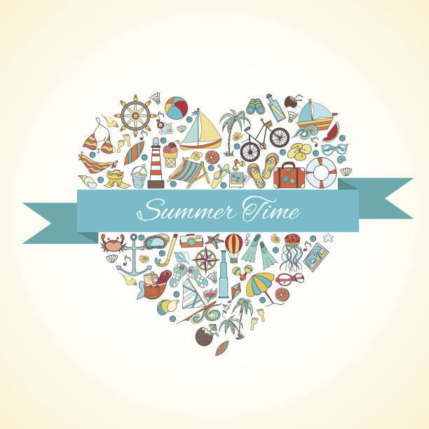 夏天的涂鸦图片下载