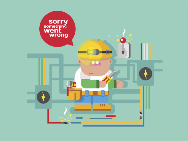 网站错误页面概念图片下载