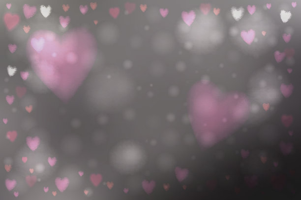 抽象的心灯背景图片下载