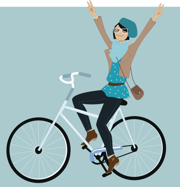 骑自行车图片下载