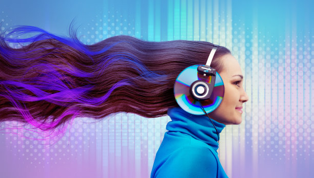 色彩斑斓的女性图片下载