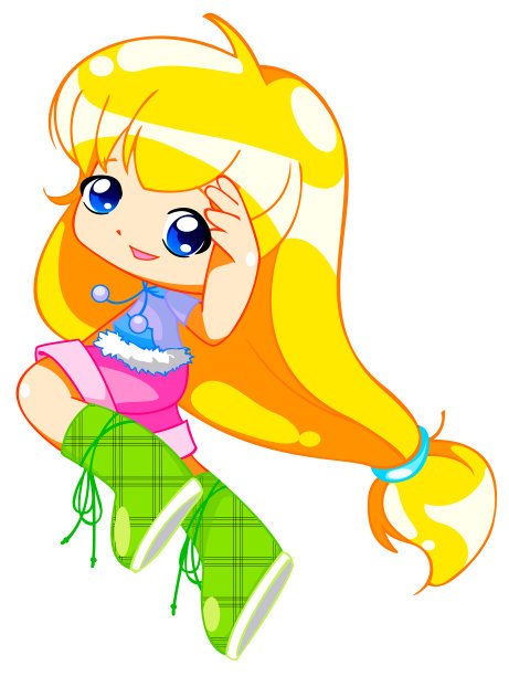 可爱的小女孩图片下载